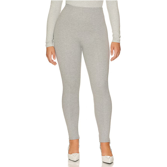Good American Ponte Stirrup Legging in Heather Grey001 size 2XL - Picture 1 of 7